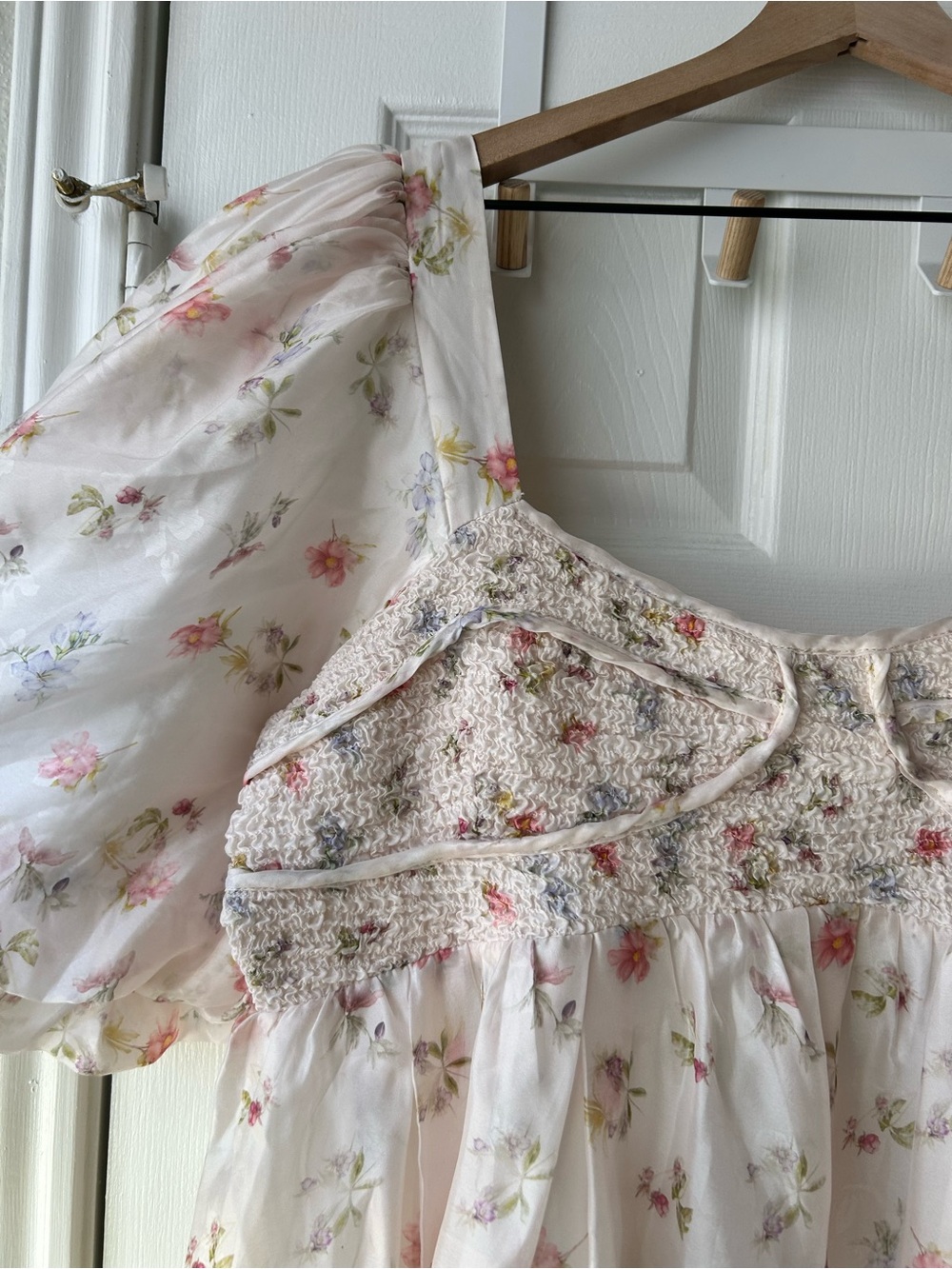 Worth Collective Harlow Maxi in Tiny Pink Floral dress NWT 3XL - Picture 6 of 14